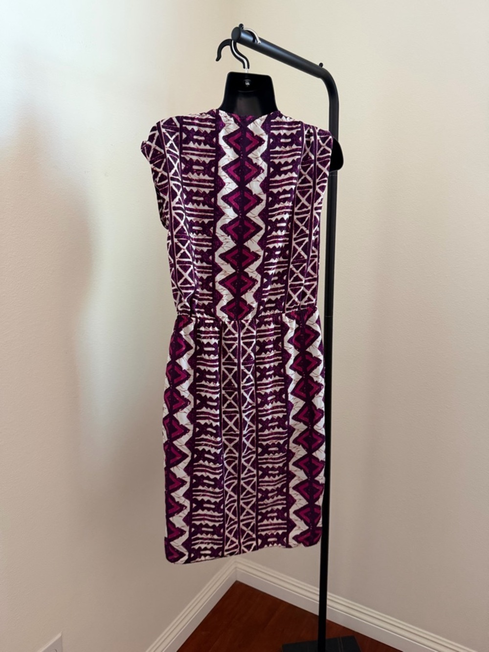 Yoana Baraschi Pink and White Floral Mini Dress - Picture 5 of 7